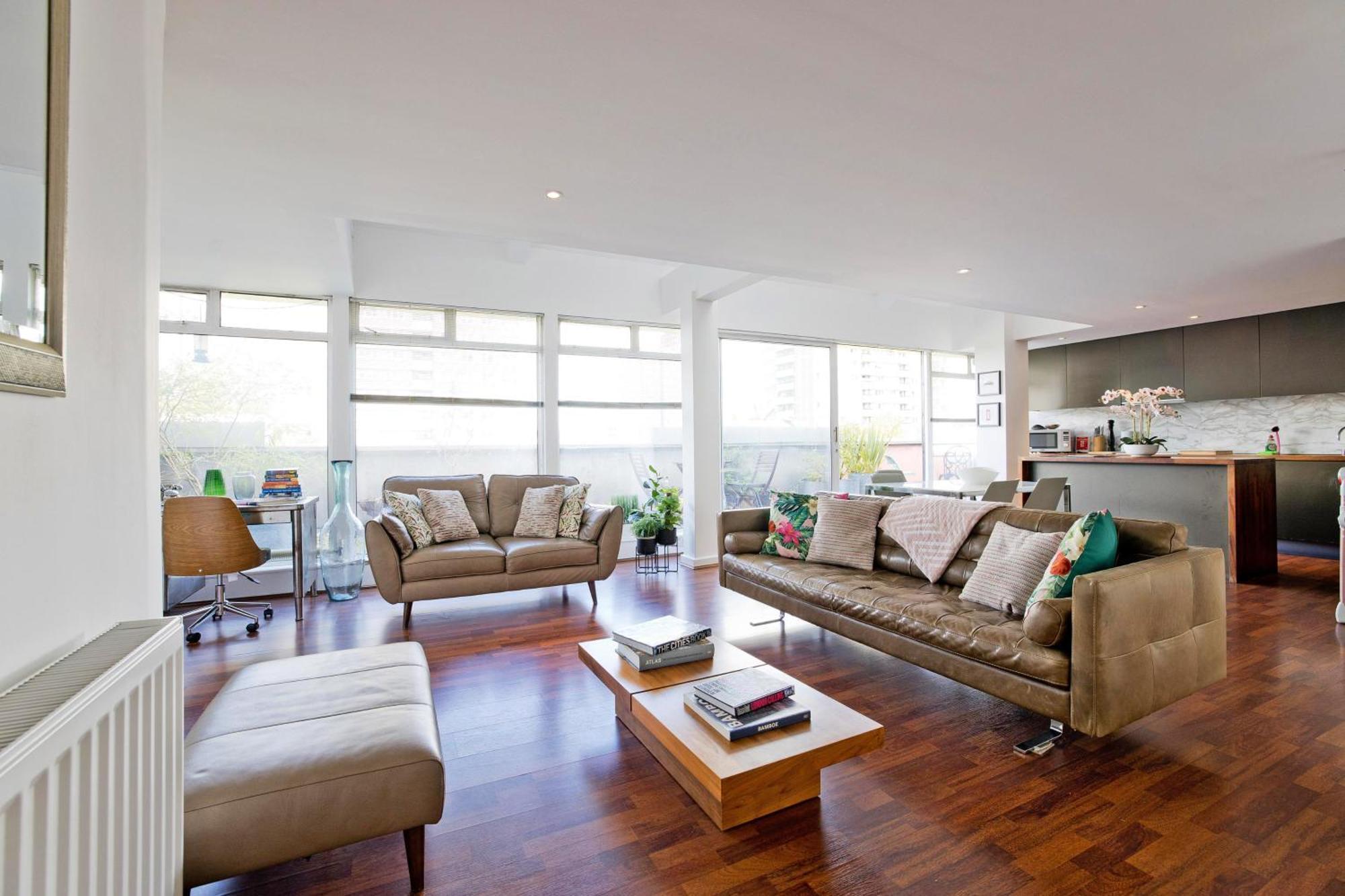 런던 Old St Penthouse 아파트 외부 사진